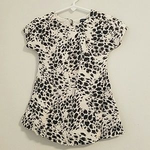 BABY GAP Girls Animal Print Cotton Dress 18-24 mo